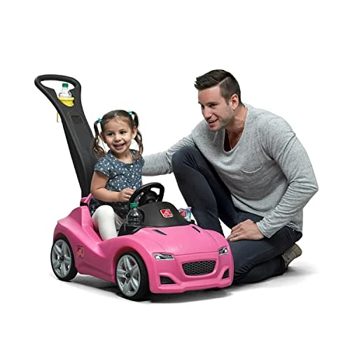 Promo π Whisper Ride Cruiser Push Car, Pink βοΈ - Image 2