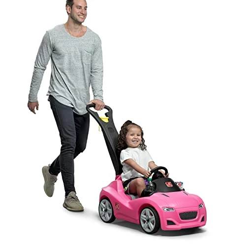 Promo π Whisper Ride Cruiser Push Car, Pink βοΈ - Image 3