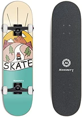 Cheap π Inority 32inch Maple Skateboard|Trick Skateboard For Beginners, Intermediate And Pros Banana π― - Image 15