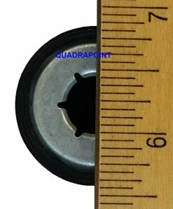 Best Sale 🔥 Hub Cap Replacement Compatible With Popular Red Wagon Brand, Steel & Wood Wagons 1/2" New Black (NOT For Plastic Or Folding Or Little Wagons Model W5, Please Read Product Description) 😍