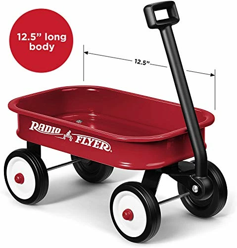 Outlet ✔️ Kids 12.5 Inch Little Red Toy Wagon, Small Toy Decor Wagon ⭐ - Image 2
