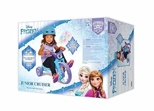 Flash Sale π₯° Rozen Ride-On 10" Fly Wheels Tricycle With Sounds - Toddler Bike Trike, Ages 18-36M, For Kids 33β-35β Tall - 35 Lbs. Weight Limit βοΈ - Image 3