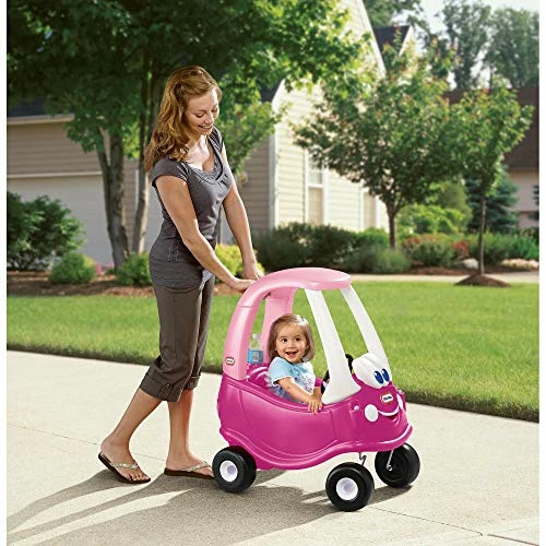 Wholesale π Princess Cozy Coupe Ride-On Toy - Toddler Car Push And Buggy Includes Working Doors, Steering Wheel, Horn, Gas Cap, Ignition Switch - For Boys And Girls Active Play , Magenta β - Image 2
