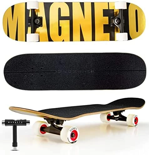 Best deal β¨ SUV Skateboards | Fully Assembled Complete 31" X 8.5" Standard Size | 7 Layer Canadian Maple Deck | Designed For All Types Of Riding Kids Adults Teens Boys Girls | Free Skate Tool Suv (natural) π - Image 5