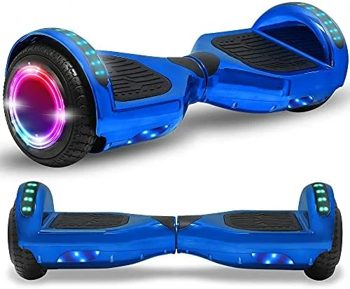 Discount π₯ Newest Generation Electric Hoverboard Dual Motors Two Wheels Hoover Board Smart Self Balancing Scooter With Built-in Bluetooth Speaker LED Lights For Adults Kids Gift Black π - Image 8