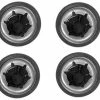 Wholesale ⭐ Univen Push Nut Axle Cap Retainer .437 (7/16") Compatible With Power Wheels Toy Cars And More 4 Pack ⭐