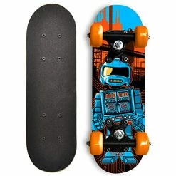 Top 10 β¨ Kids Beginner Skateboard From Rude Boyz - Learn Skateboarding In Style - Mini Wooden Cruiser Board With Cool Graphics For Boys & Girls 3-5 Years - 17β Deck, 54mm Wheels, Lightweight - Safe & Durable Rude Boyz Design π€©