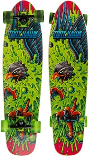 Cheapest ⌛ Tony Hawk 31" Complete Cruiser Skateboard, 9-Ply Maple Deck Skateboard For Cruising, Carving, Tricks And Downhill Pink Haw ⭐ - Image 8