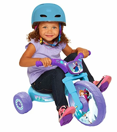 Flash Sale π₯° Rozen Ride-On 10" Fly Wheels Tricycle With Sounds - Toddler Bike Trike, Ages 18-36M, For Kids 33β-35β Tall - 35 Lbs. Weight Limit βοΈ