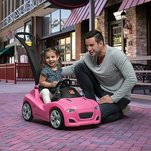 Promo π Whisper Ride Cruiser Push Car, Pink βοΈ - Image 5