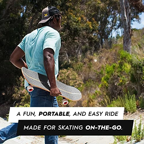 Best deal β¨ SUV Skateboards | Fully Assembled Complete 31" X 8.5" Standard Size | 7 Layer Canadian Maple Deck | Designed For All Types Of Riding Kids Adults Teens Boys Girls | Free Skate Tool Suv (natural) π - Image 3