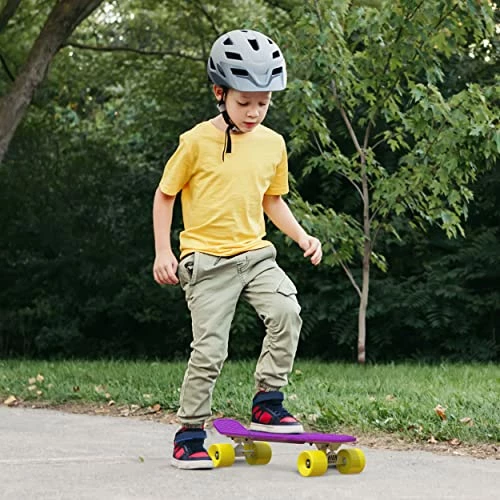 Deals π Skateboard 22-inch Complete - Retro Mini Cruiser For Kids Boys Girls, ABEC 7 Bearings And PU Wheels βοΈ - Image 6