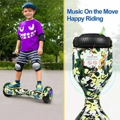 Discount π Hoverboard, 6.5" Self Balancing Hoverboard Electric Scooter Hoverboard For Kids A18 White-no Led β
