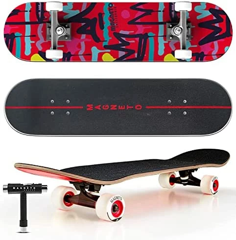 Best deal β¨ SUV Skateboards | Fully Assembled Complete 31" X 8.5" Standard Size | 7 Layer Canadian Maple Deck | Designed For All Types Of Riding Kids Adults Teens Boys Girls | Free Skate Tool Suv (natural) π - Image 6