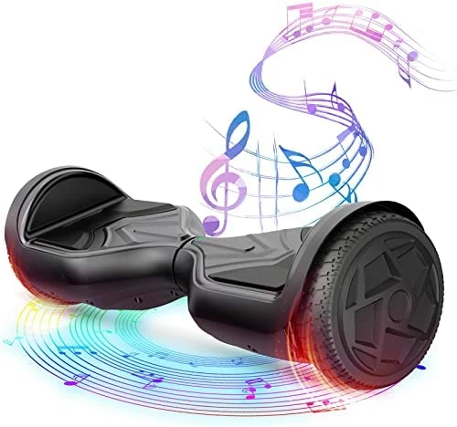 Buy π Hoverboard,6.5" Two-Wheel Self-Balancing Hover Board With Bluetooth Speakers And Fashion LED Lights For Kids A1-black (no Led) π - Image 7