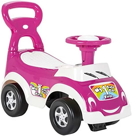 Best Sale π― Pilsan 07 825G My First Car Foot To Floor Ride On Kids Toy Vehicle With Removable Handle Backrest And Mechanical Horn For Ages 18 Months And Up, Green π― - Image 2