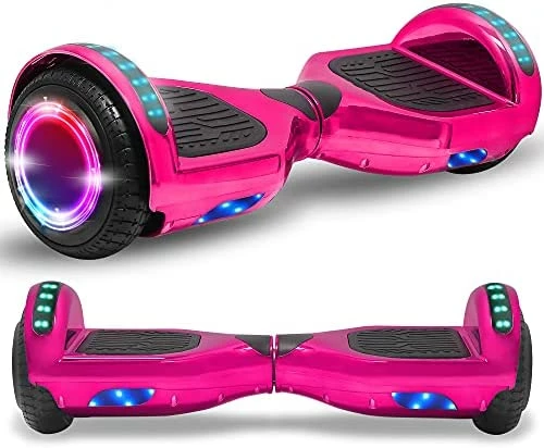 Discount π₯ Newest Generation Electric Hoverboard Dual Motors Two Wheels Hoover Board Smart Self Balancing Scooter With Built-in Bluetooth Speaker LED Lights For Adults Kids Gift Black π - Image 6