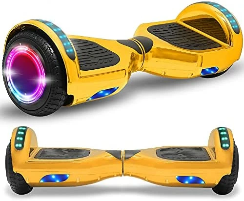 Discount π₯ Newest Generation Electric Hoverboard Dual Motors Two Wheels Hoover Board Smart Self Balancing Scooter With Built-in Bluetooth Speaker LED Lights For Adults Kids Gift Black π - Image 7