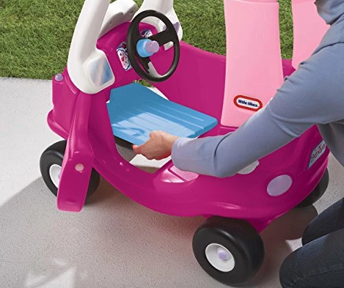 Wholesale π Princess Cozy Coupe Ride-On Toy - Toddler Car Push And Buggy Includes Working Doors, Steering Wheel, Horn, Gas Cap, Ignition Switch - For Boys And Girls Active Play , Magenta β - Image 4