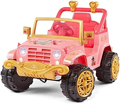 New π Disney Frozen Kids 4x4 Ride On Toy, 6 Volt, Kids 3-5 Years Old, Max Weight 55 Lbs, Single Rider, Battery And Charger Included, Blue Mickey Roadste π - Image 8