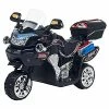 Best Sale 🌟 On Toy, 3 Wheel Motorcycle Trike For Kids By Rockin' Rollers – Battery Powered Ride On Toys For Boys And Girls, 3 - 6 Year Old - Black FX 💯