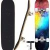Wholesale 🎉 Pro Complete Skateboards For Beginners Adults Youths Teens Kids Girls Boys 31"x8" Skate Boards 7 Layer Canadian Maple Double Kick Concave Longboards Dream 😍