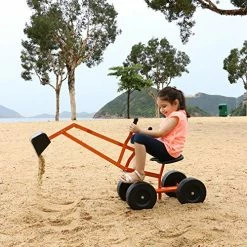 Buy 🌟 Ride On Sand Digger Excavator Toys Working Crane With 8 Inches Wheels And 360° Rotation Seat Outdoor Kids Sandbox 😉
