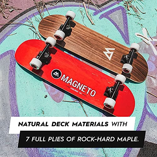 Best deal β¨ SUV Skateboards | Fully Assembled Complete 31" X 8.5" Standard Size | 7 Layer Canadian Maple Deck | Designed For All Types Of Riding Kids Adults Teens Boys Girls | Free Skate Tool Suv (natural) π - Image 2